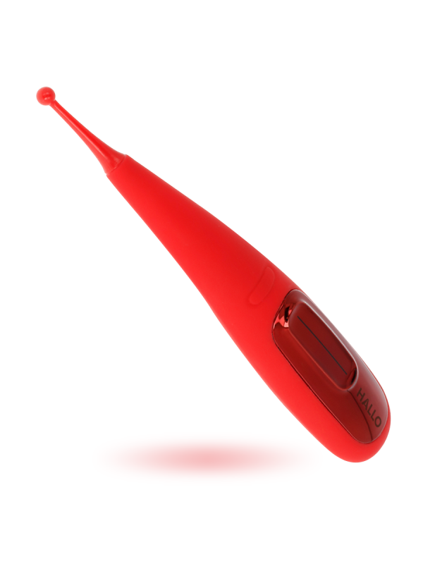HALLO - FOCUS POTENTE VIBRADOR TOUCH ROJO