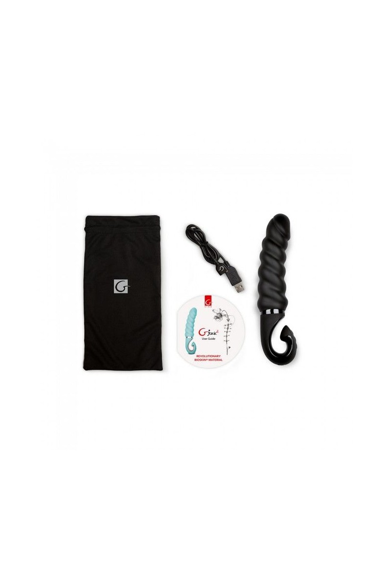 G-VIBE - G-JACK 2 - DILDO VIBRADOR NEGRO