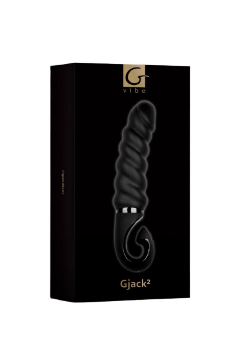 G-VIBE - G-JACK 2 - DILDO VIBRADOR NEGRO