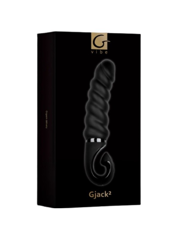 G-VIBE - G-JACK 2 - DILDO VIBRADOR NEGRO