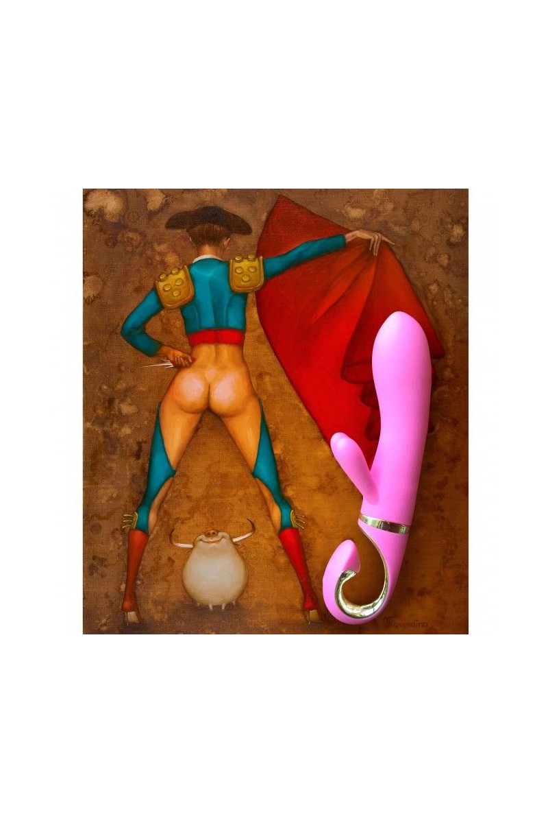 G-VIBE - G-RABBIT VIBRADOR CONEJITO RAMPANTE ROSA