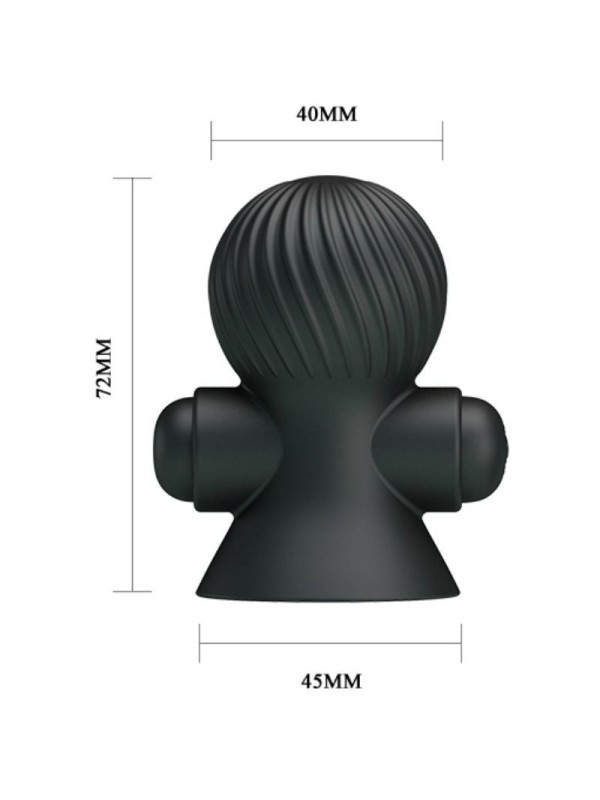 PRETTY LOVE - ESTIMULADORES PARA PEZONES 12 MODOS VIBRACION