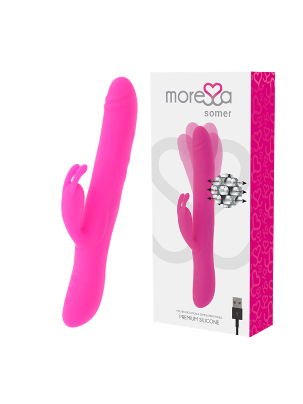 MORESSA - SOMER VIBRADOR PREMIUM CON ROTACION MULTIPLE