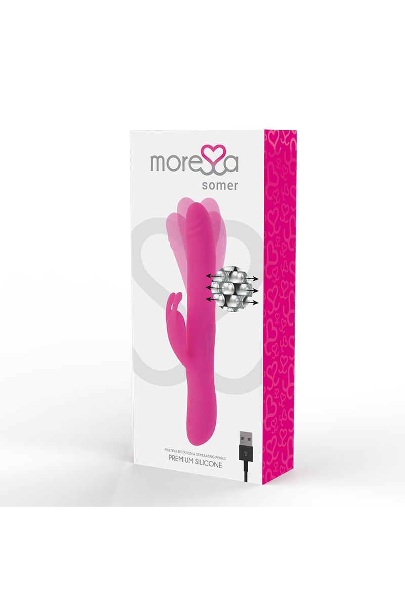 MORESSA - SOMER VIBRADOR PREMIUM CON ROTACION MULTIPLE