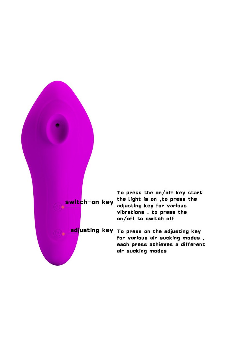 PRETTY LOVE - MAGIC FISH ESTIMULADOR CLITORIS SUCCION