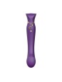 ZALO - QUEEN SET PULSE WAVE CLIT STIM MORADO