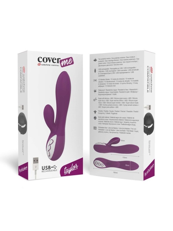 COVERME - TAYLOR VIBRADOR COMPATIBLE CON WATCHME WIRELESS TECHNOLOGY