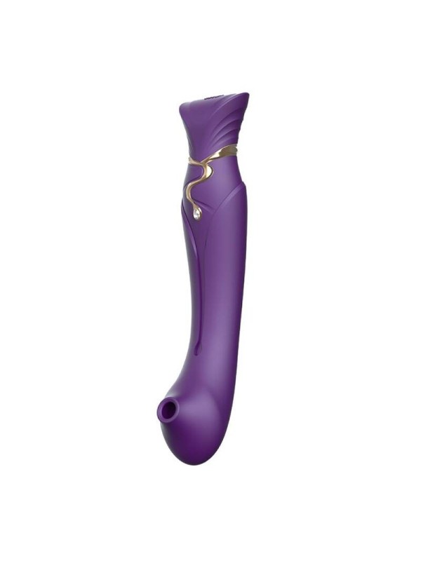 ZALO - QUEEN SET PULSE WAVE CLIT STIM MORADO