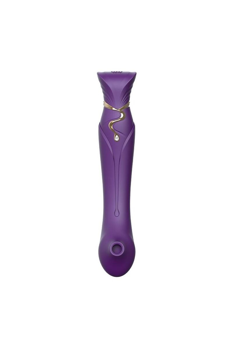 ZALO - QUEEN SET PULSE WAVE CLIT STIM MORADO