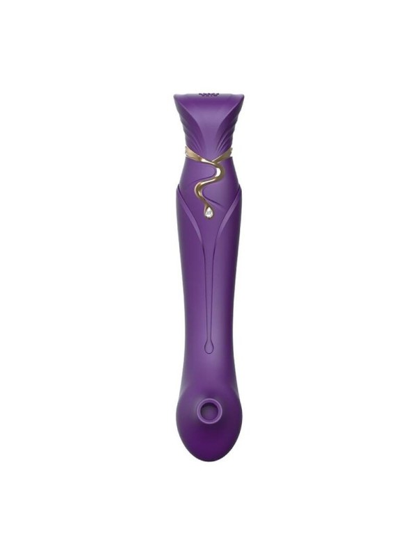ZALO - QUEEN SET PULSE WAVE CLIT STIM MORADO