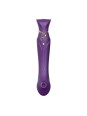 ZALO - QUEEN SET PULSE WAVE CLIT STIM MORADO