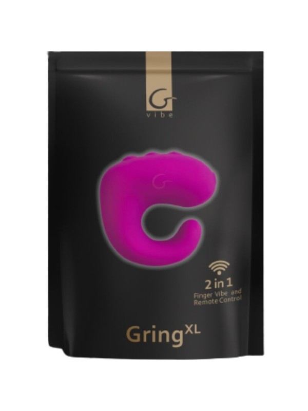 G-VIBE - FUN TOYS GRING ANILLO VIBRADOR XL SWEET RASPBERRY