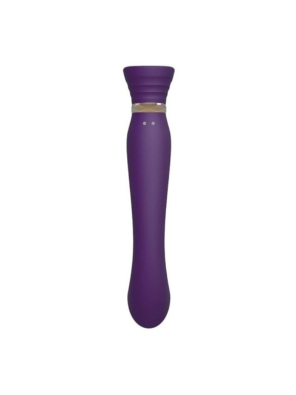 ZALO - QUEEN SET PULSE WAVE CLIT STIM MORADO