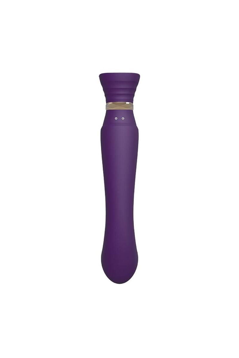 ZALO - QUEEN SET PULSE WAVE CLIT STIM MORADO