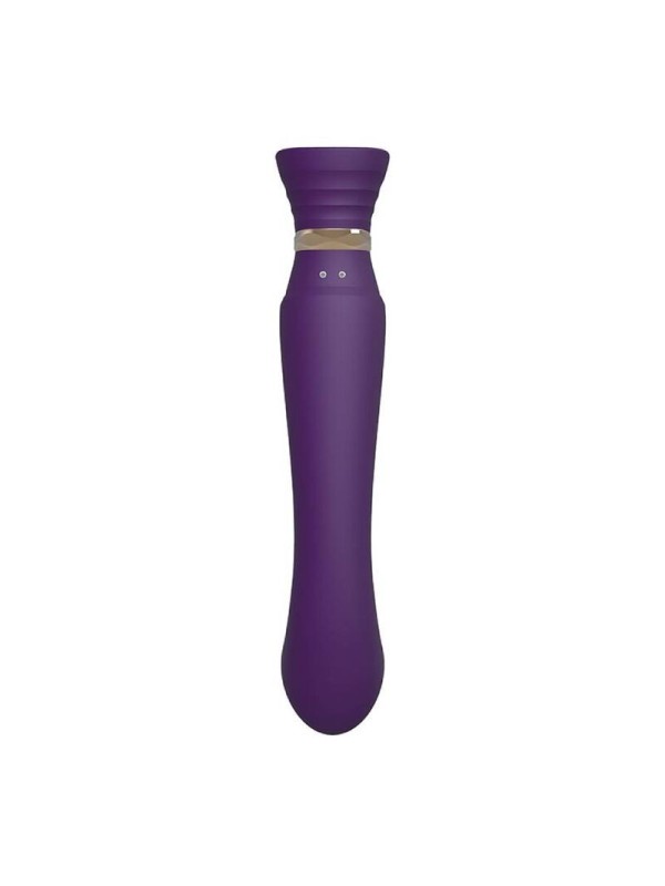 ZALO - QUEEN SET PULSE WAVE CLIT STIM MORADO
