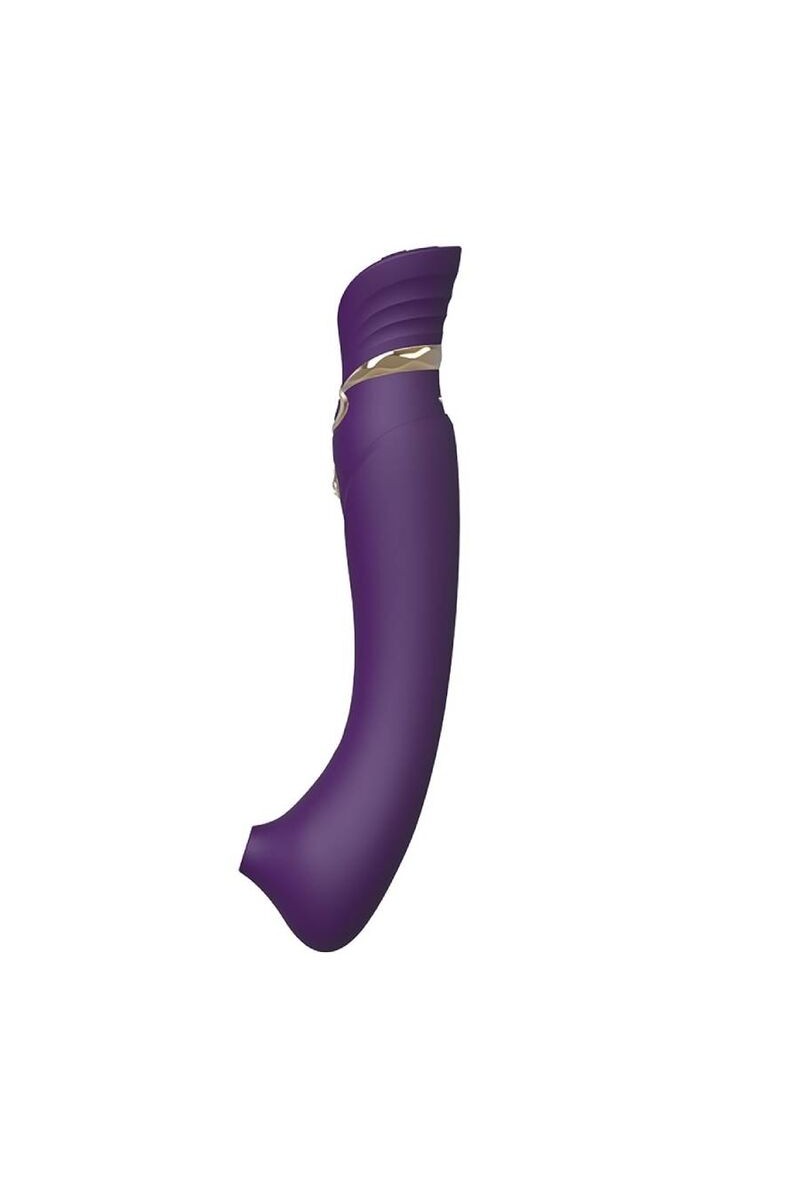 ZALO - QUEEN SET PULSE WAVE CLIT STIM MORADO
