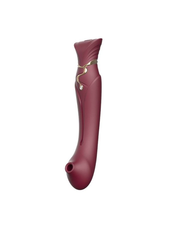 ZALO - QUEEN SET PULSE WAVE CLIT STIM ROJO