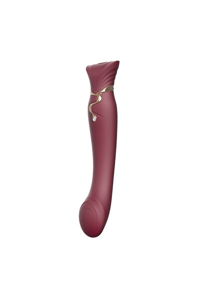 ZALO - QUEEN SET PULSE WAVE CLIT STIM ROJO