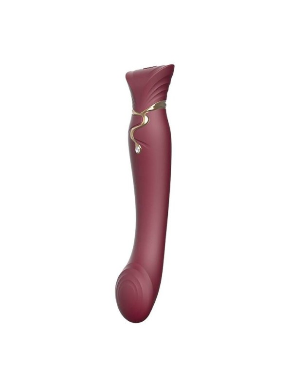 ZALO - QUEEN SET PULSE WAVE CLIT STIM ROJO