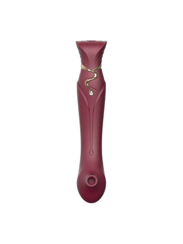 ZALO - QUEEN SET PULSE WAVE CLIT STIM ROJO