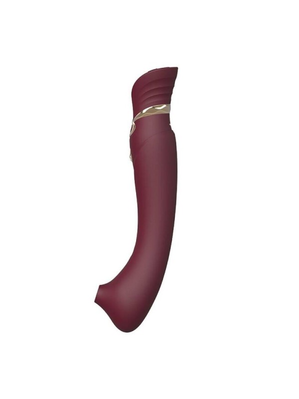 ZALO - QUEEN SET PULSE WAVE CLIT STIM ROJO