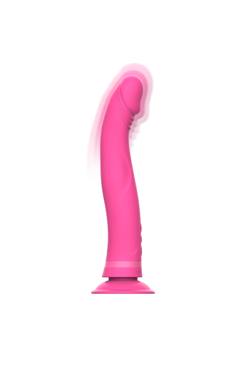 INTENSE - MICHELANGELO DILDO VIBRADOR SILICONA ROSA