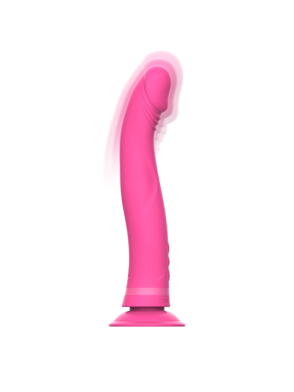 INTENSE - MICHELANGELO DILDO VIBRADOR SILICONA ROSA