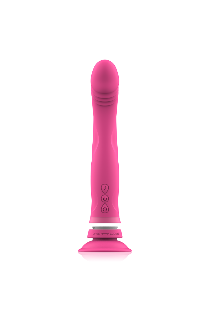 INTENSE - MICHELANGELO DILDO VIBRADOR SILICONA ROSA