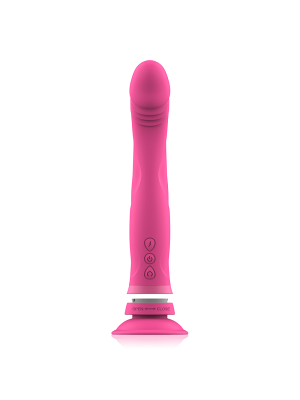 INTENSE - MICHELANGELO DILDO VIBRADOR SILICONA ROSA