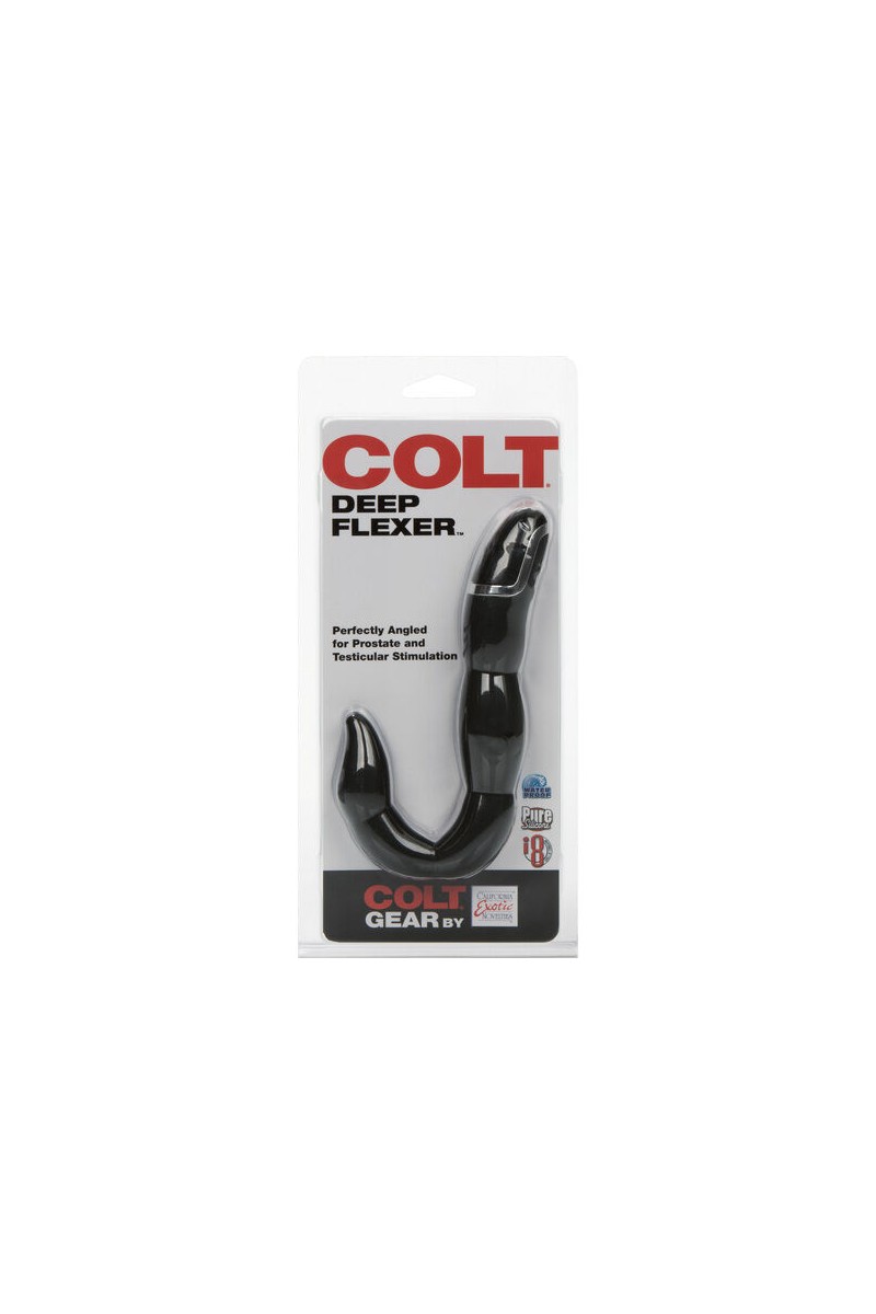 CALIFORNIA EXOTICS - COLT DEEP VIBRADOR ANAL FLEXIBLE NEGRO