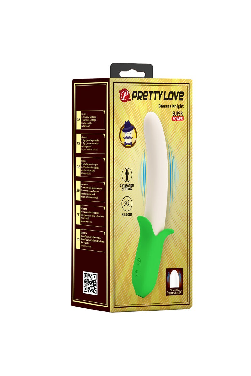 PRETTY LOVE - BANANA KNIGHT SUPER POWER 7 VIBRACIONES SILICONA