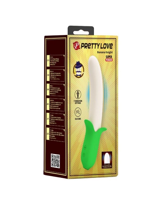 PRETTY LOVE - BANANA KNIGHT SUPER POWER 7 VIBRACIONES SILICONA