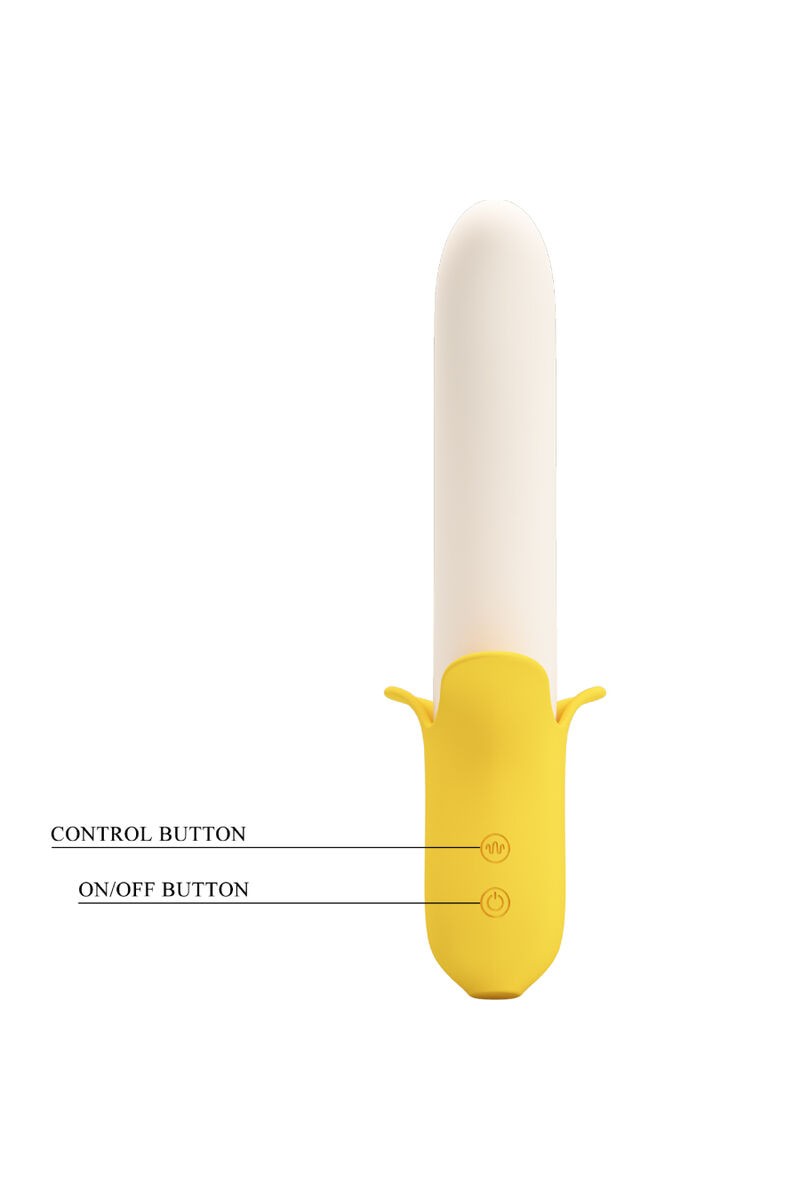 PRETTY LOVE - BANANA GEEK SUPERPOWER 7 VIBRACIONES UP&DOWN SILICONA