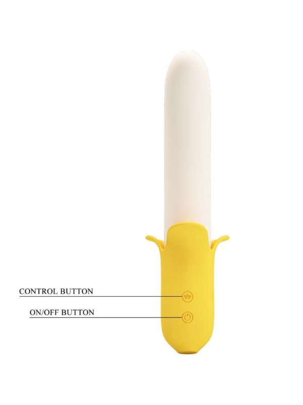 PRETTY LOVE - BANANA GEEK SUPERPOWER 7 VIBRACIONES UP&DOWN SILICONA