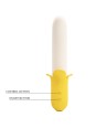 PRETTY LOVE - BANANA GEEK SUPERPOWER 7 VIBRACIONES UP&DOWN SILICONA
