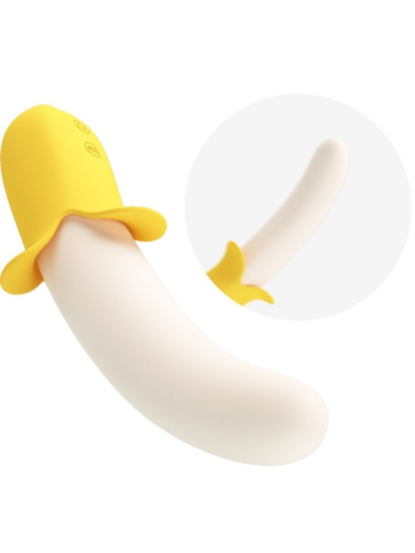 PRETTY LOVE - BANANA GEEK SUPERPOWER 7 VIBRACIONES UP&DOWN SILICONA