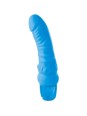 CLASSIX - DILDO VIBRADOR MR. RIGHT MULTIVELOCIDAD 15.5 CM AZUL