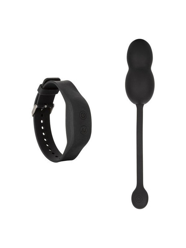 CALIFORNIA EXOTICS - BOLAS KEGEL DE SILICONA CON CONTROL REMOTO NEGRO