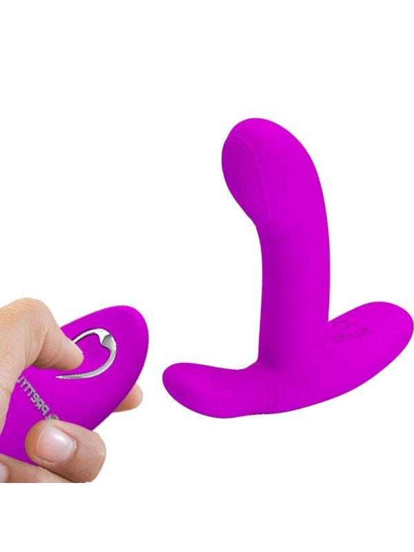 PRETTY LOVE - GERI MASAJEADOR CLITORIS CONTROL REMOTO ROSA