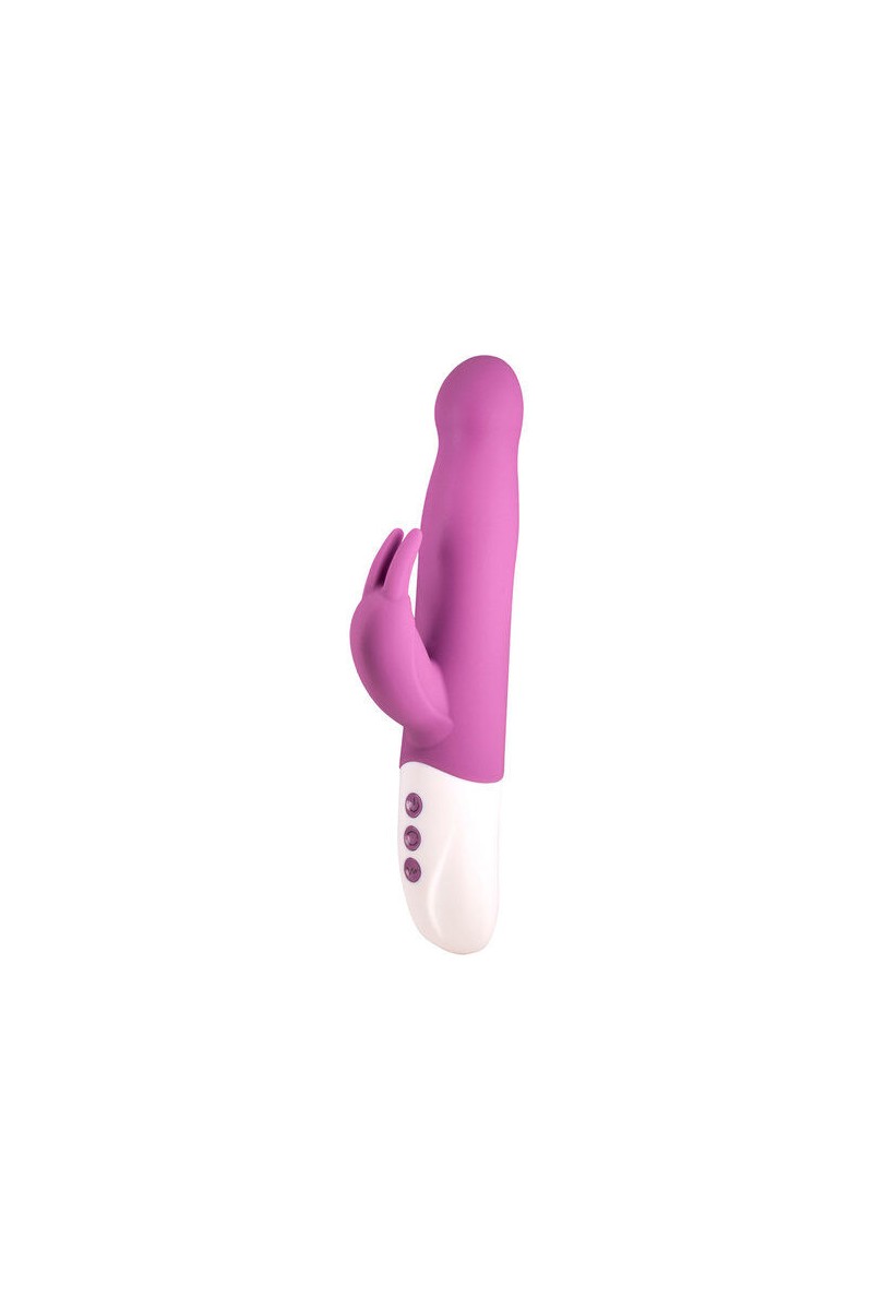 SEVEN CREATIONS - EUPHORIC VIBRADOR CONEJITO CON ROTACIÓN LILA