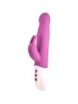 SEVEN CREATIONS - EUPHORIC VIBRADOR CONEJITO CON ROTACIÓN LILA