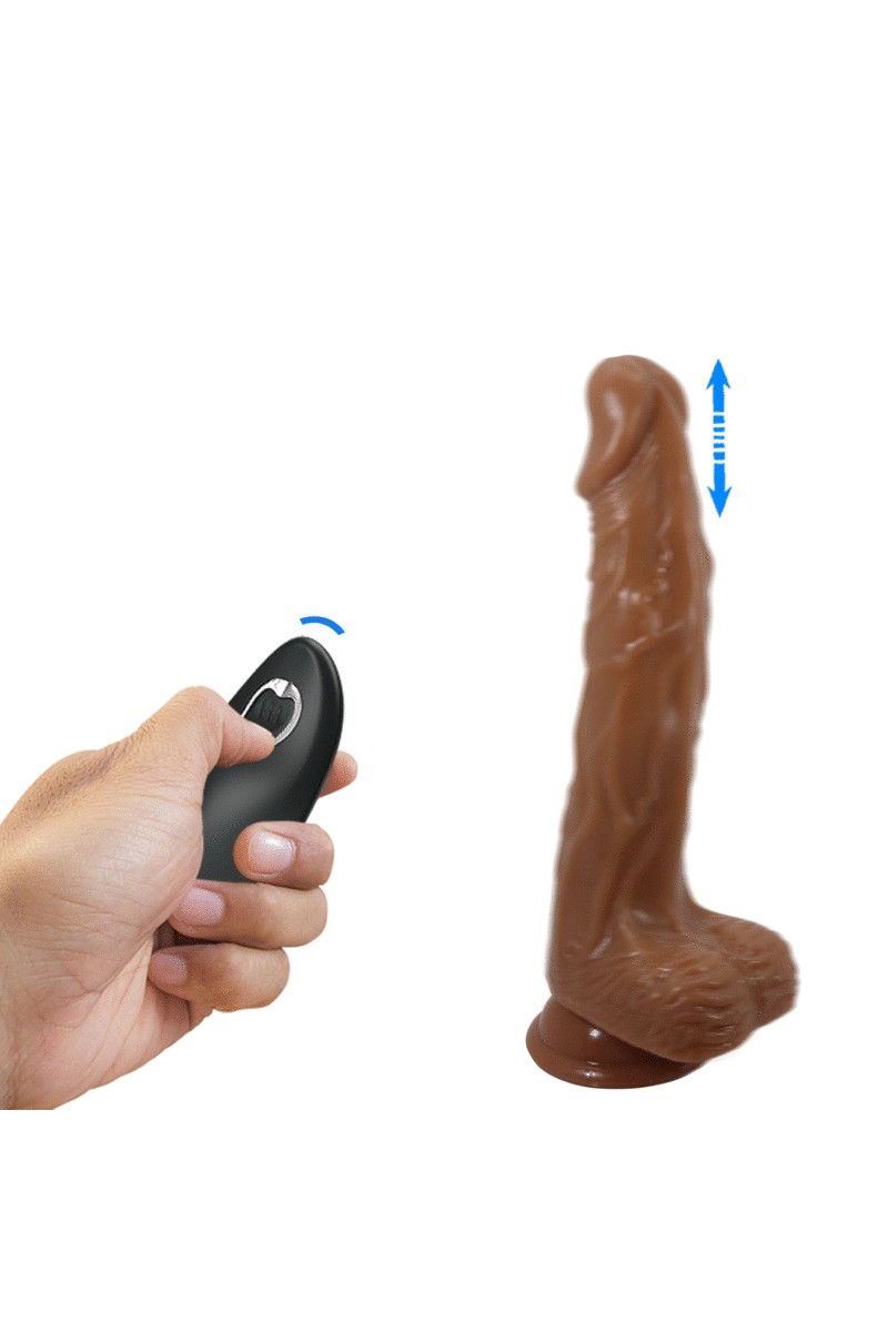 BAILE - VIBRADOR REALISTA CON VENTOSA CONTROL REMOTO
