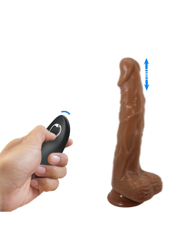 BAILE - VIBRADOR REALISTA CON VENTOSA CONTROL REMOTO