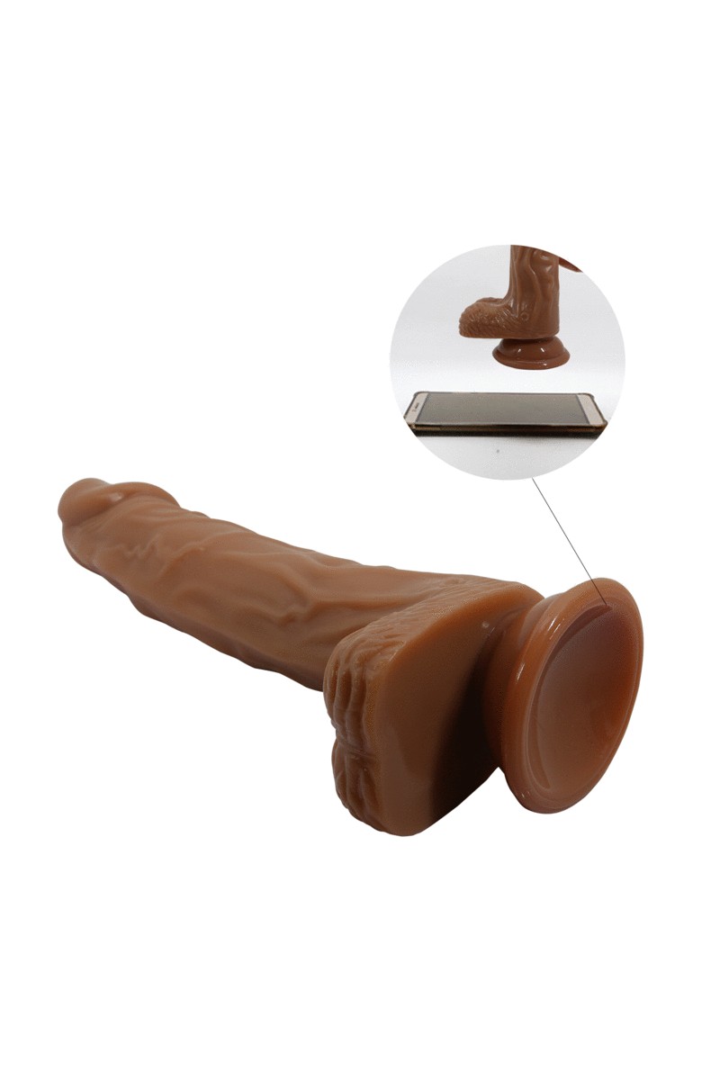 BAILE - VIBRADOR REALISTA CON VENTOSA CONTROL REMOTO