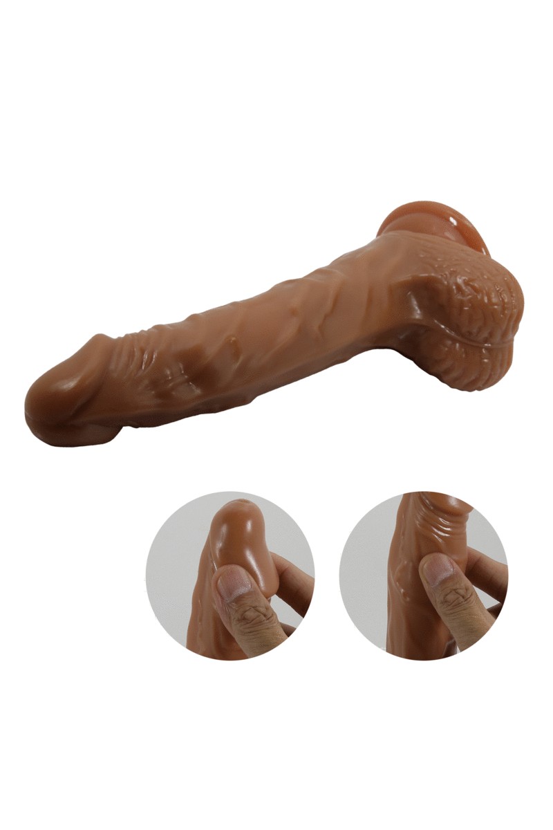 BAILE - VIBRADOR REALISTA CON VENTOSA CONTROL REMOTO