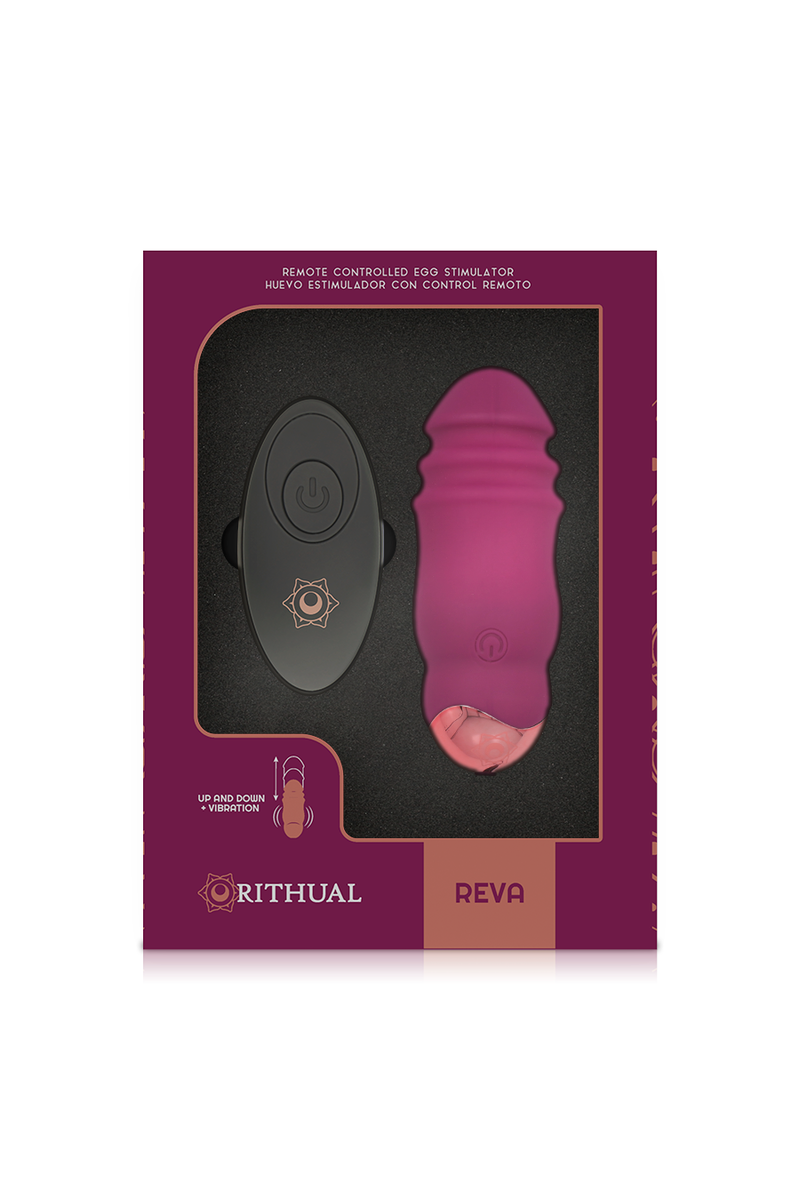 RITHUAL - REVA HUEVO CONTROL REMOTO SISTEMA UP&DOWN + VIBRACIÓN