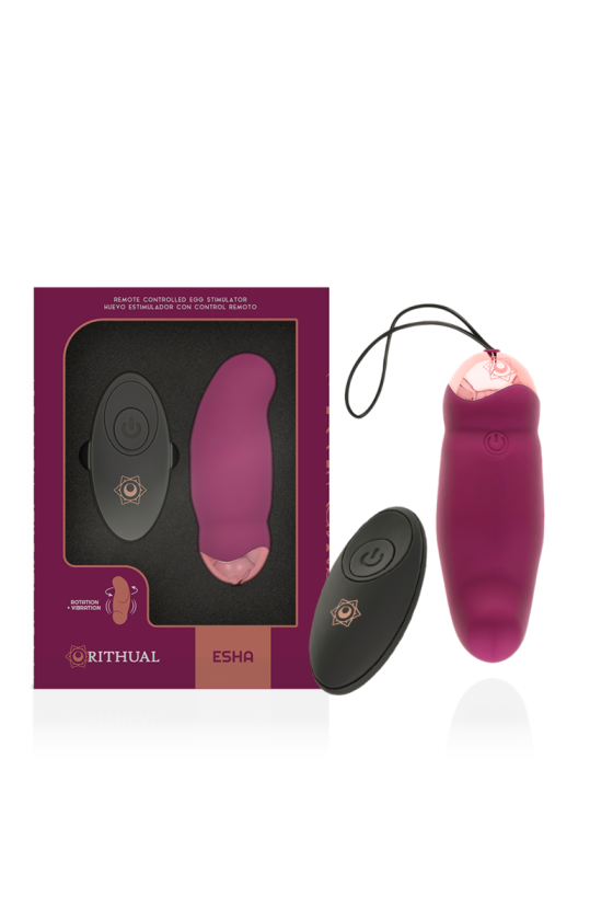 RITHUAL - ESHA HUEVO CONTROL REMOTO SISTEMA ROTACIÓN + VIBRACIÓN