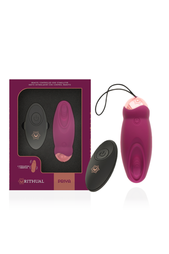 RITHUAL - PRIYA HUEVO CONTROL REMOTO G-SPOT + VIBRACIÓN