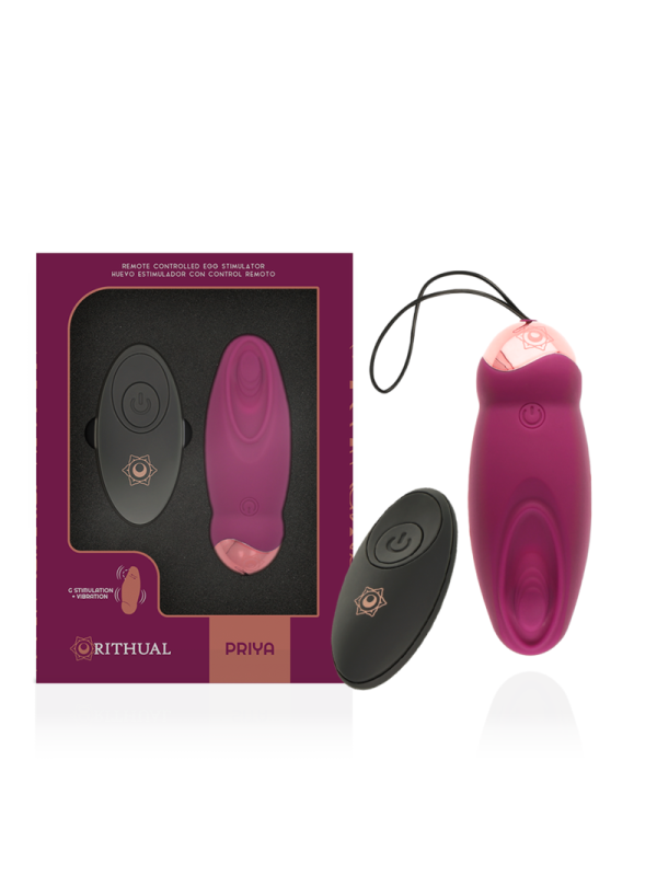 RITHUAL - PRIYA HUEVO CONTROL REMOTO G-SPOT + VIBRACIÓN