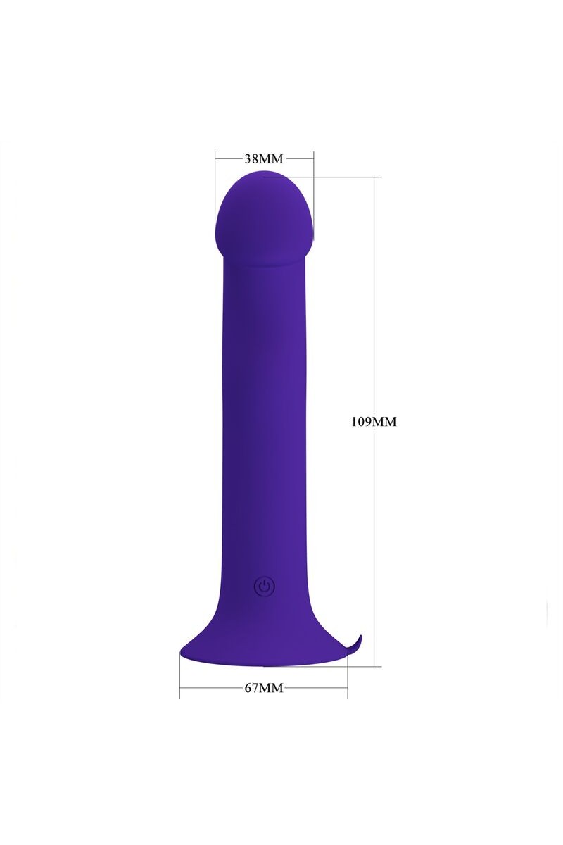PRETTY LOVE - MURRAY YOUTH DILDO VIBRADOR & RECARGABLE VIOLETA